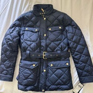 BRAND NEW still with Tags Ralph Lauren navy blue puffer